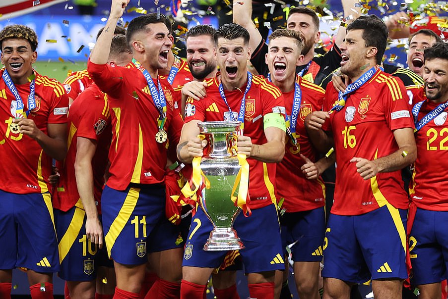 The EURO 2024 Winners, Spain.